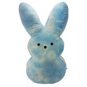 Peeps Bunny Rabbit 25" Blue/White Tie-Dye Plush Rare  Stuffed Animal